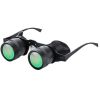 1pc 10x HD Binoculars; Adjustable Polarized Wearable Fishing Scope - Black