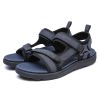 Men Fashion Sandals Man Summer Sandals Outdoor Casual Shoes Mountain Hiking Sandals Comfortable Non-Slip Slippers Beach Sandals - Blue - 45