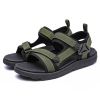 Men Fashion Sandals Man Summer Sandals Outdoor Casual Shoes Mountain Hiking Sandals Comfortable Non-Slip Slippers Beach Sandals - Green - 44