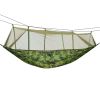 Portable Nylon Swing Hanging Bed Outdoor Hiking Camping Hammock - Camouflage - Hammock