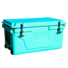 Hot Selling Blue color 65QT Outdoor cooler fish ice chest Box 2022 Popular Camping Cooler Box - as Pic