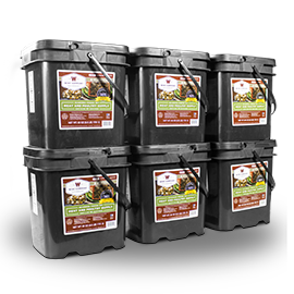 360 Serving Meat Package Includes: 6 Freeze Dried Meat Buckets - 40-70360