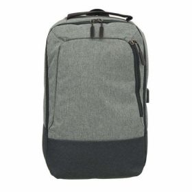 CLUB ROCHELIER STRUCTURED BACKPACK WITH USB - Grey