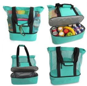 Clarissa Beach Tote Insulated Cooler Bag - Teal