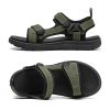 Men Fashion Sandals Man Summer Sandals Outdoor Casual Shoes Mountain Hiking Sandals Comfortable Non-Slip Slippers Beach Sandals - Black - 44