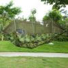 Portable Nylon Swing Hanging Bed Outdoor Hiking Camping Hammock - Camouflage - Hammock