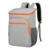 Waterproof Leakproof Thermal Insulated Outdoor Cooler Backpack For Hiking Camping Picnic - Black