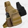 Tactical Shoulder Bag; Molle Hiking Backpack For Hunting Camping Fishing; Trekker Bag - ACU