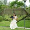 Portable Nylon Swing Hanging Bed Outdoor Hiking Camping Hammock - Camouflage - Hammock