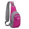 Multifunctional Single Shoulder Backpack For Outdoor Activities - Purple