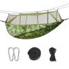 Portable Nylon Swing Hanging Bed Outdoor Hiking Camping Hammock - Camouflage - Hammock