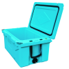 Hot Selling Blue color 65QT Outdoor cooler fish ice chest Box 2022 Popular Camping Cooler Box - as Pic